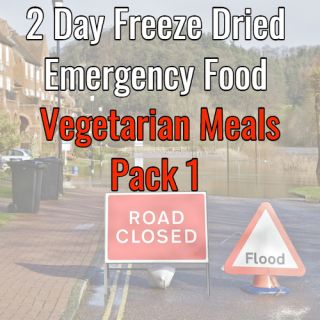 2 Day Freeze Dried Emergency Food Vegetarian 1